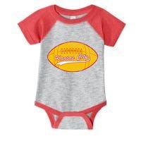 Vintage Kansas City FC Football Infant Baby Jersey Bodysuit