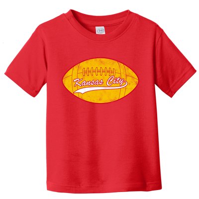 Vintage Kansas City FC Football Toddler T-Shirt