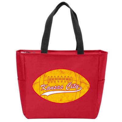 Vintage Kansas City FC Football Zip Tote Bag