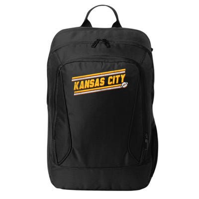 Vintage Kansas City Football City Backpack