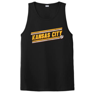 Vintage Kansas City Football PosiCharge Competitor Tank