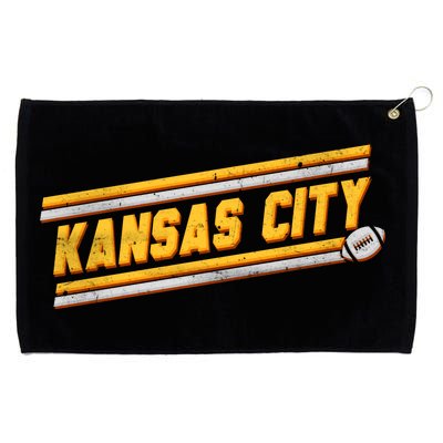 Vintage Kansas City Football Grommeted Golf Towel