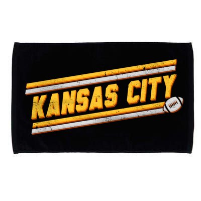 Vintage Kansas City Football Microfiber Hand Towel