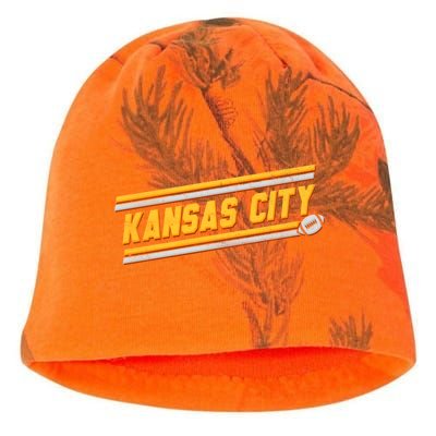 Vintage Kansas City Football Kati - Camo Knit Beanie