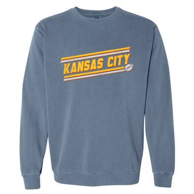 Vintage Kansas City Football Garment-Dyed Sweatshirt