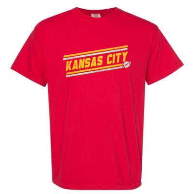 Vintage Kansas City Football Garment-Dyed Heavyweight T-Shirt