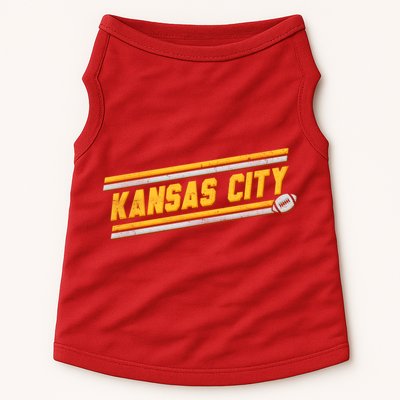Vintage Kansas City Football Doggie Tank