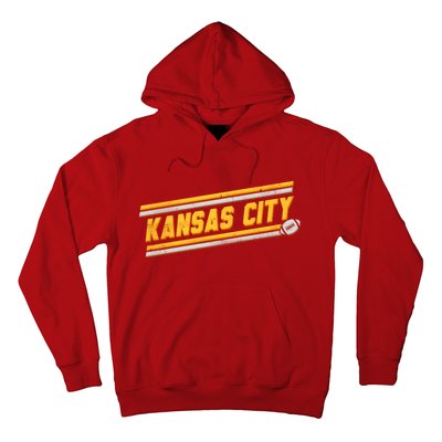 Vintage Kansas City Football Hoodie