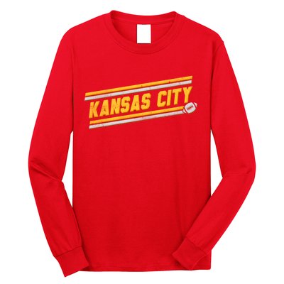 Vintage Kansas City Football Long Sleeve Shirt