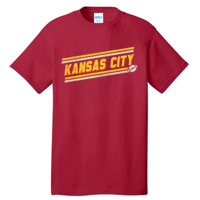 Vintage Kansas City Football Tall T-Shirt