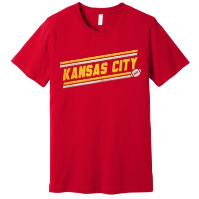 Vintage Kansas City Football Premium T-Shirt