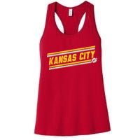 Vintage Kansas City Football Women's Racerback Tank