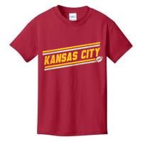 Vintage Kansas City Football Kids T-Shirt