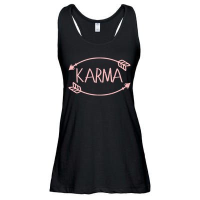 Vintage Karma Arrows Ladies Essential Flowy Tank