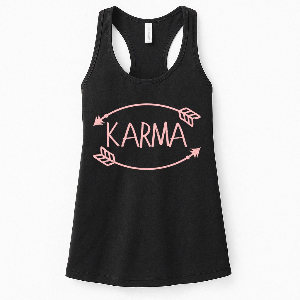 Vintage Karma Arrows Womens Tank Top