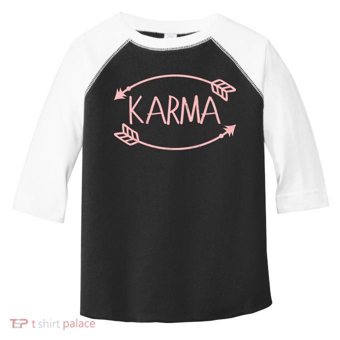 Vintage Karma Arrows Toddler Fine Jersey T-Shirt