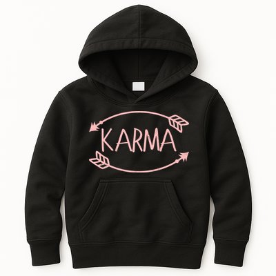 Vintage Karma Arrows Kids Hoodie