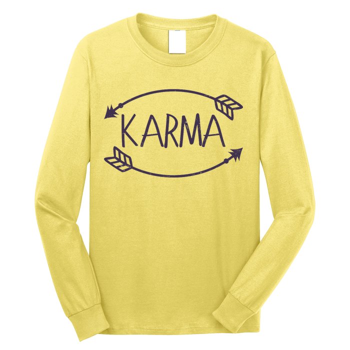 Vintage Karma Arrows Long Sleeve Shirt