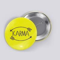 Vintage Karma Arrows Button