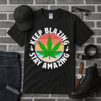 Vintage Keep Blazing Stay Amazing Tall T-Shirt