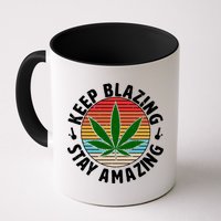 Vintage Keep Blazing Stay Amazing Coffee Mug