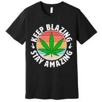Vintage Keep Blazing Stay Amazing Premium T-Shirt