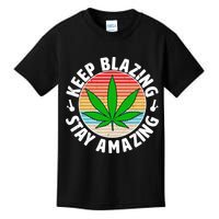 Vintage Keep Blazing Stay Amazing Kids T-Shirt