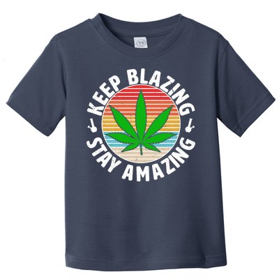 Vintage Keep Blazing Stay Amazing Toddler T-Shirt