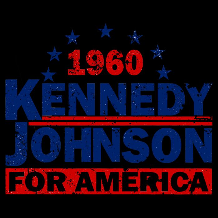 Vintage Kennedy Johnson 1960 For America Mug