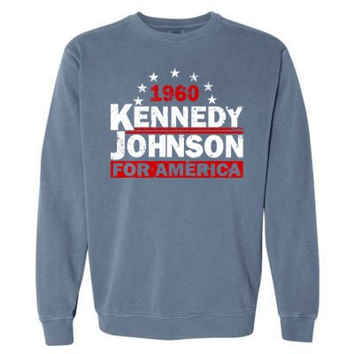 Vintage Kennedy Johnson 1960 For America Garment-Dyed Sweatshirt