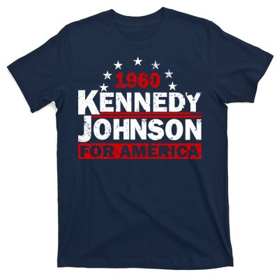 Vintage Kennedy Johnson 1960 For America T-Shirt