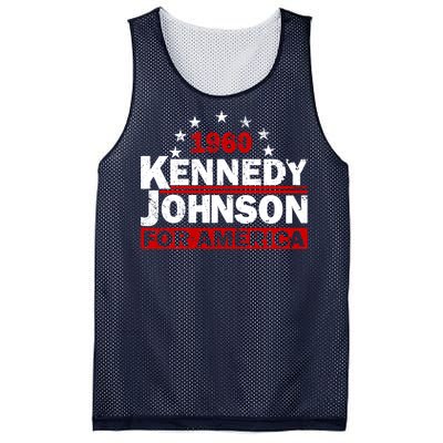 Vintage Kennedy Johnson 1960 For America Mesh Reversible Basketball Jersey Tank