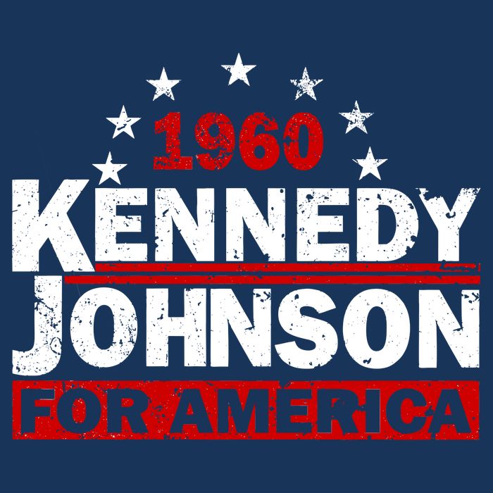 Vintage Kennedy Johnson 1960 For America Poster