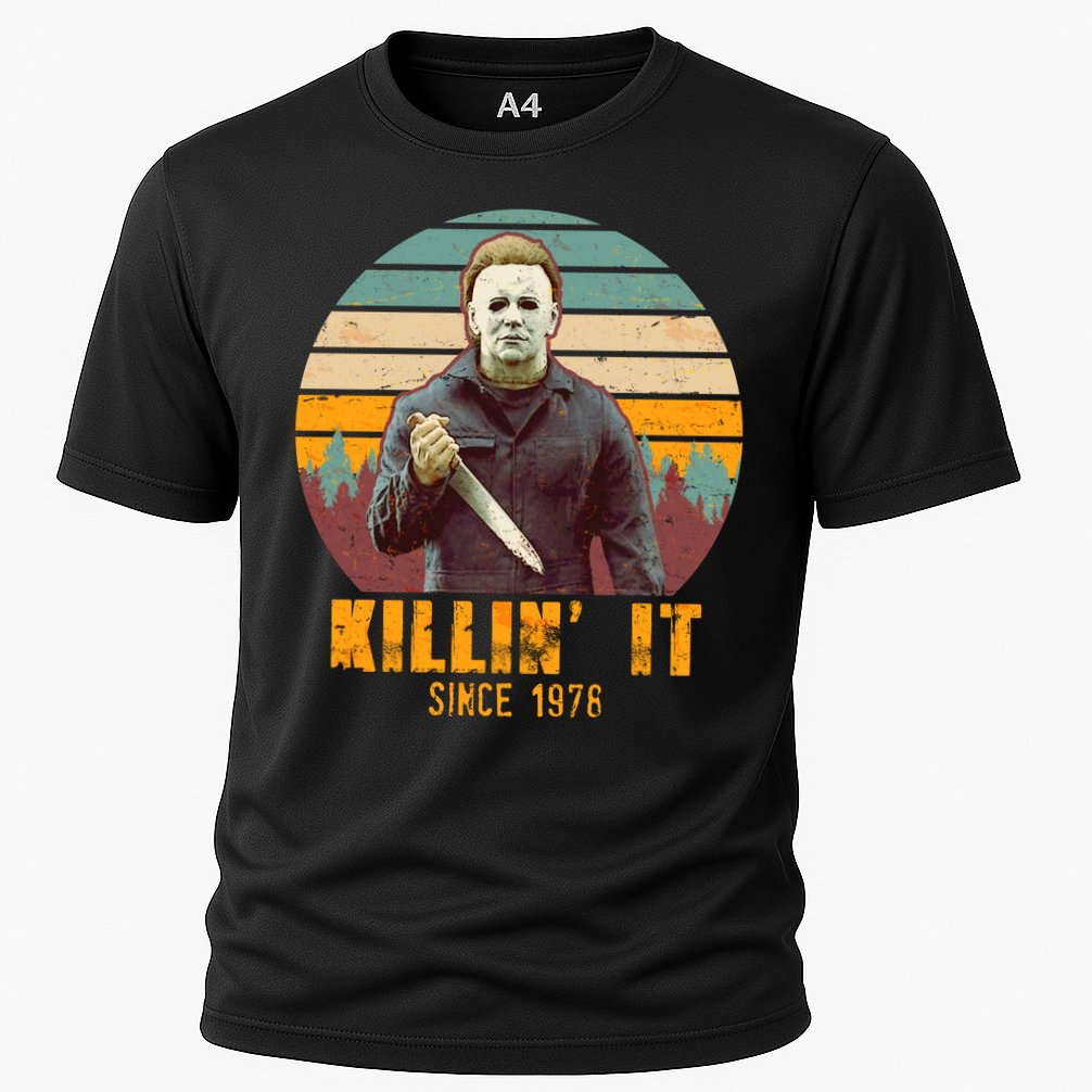 Vintage Killin' It Since 1978 Classic Movie Cooling Performance Crew T-Shirt