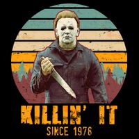 Vintage Killin' It Since 1978 Classic Movie Cooling Performance Crew T-Shirt
