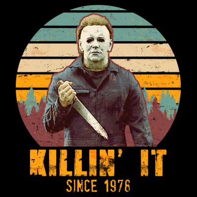 Vintage Killin' It Since 1978 Classic Movie T-Shirt