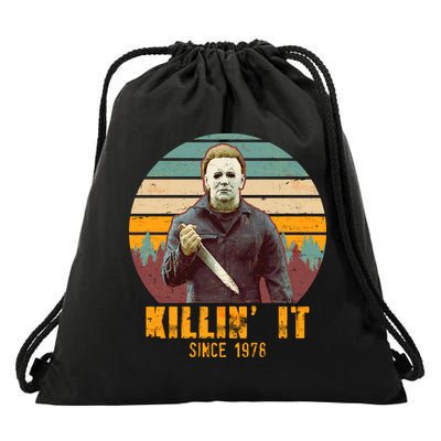 Vintage Killin' It Since 1978 Classic Movie Drawstring Bag