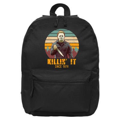 Vintage Killin' It Since 1978 Classic Movie 16 in Basic Backpack