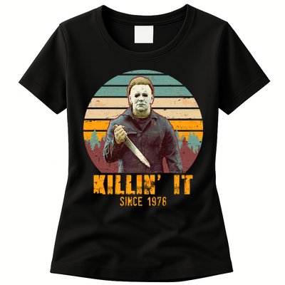 Vintage Killin' It Since 1978 Classic Movie Womens T-Shirt
