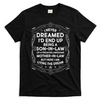 Vintage Label Freaking Awesome Mother-In-Law T-Shirt