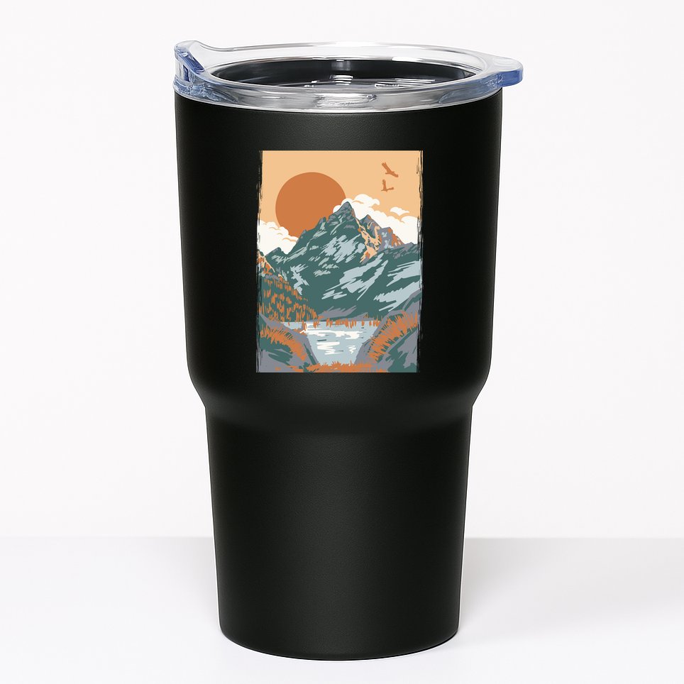 Vintage Landscape Tumbler
