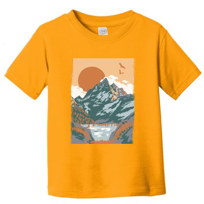 Vintage Landscape Toddler T-Shirt
