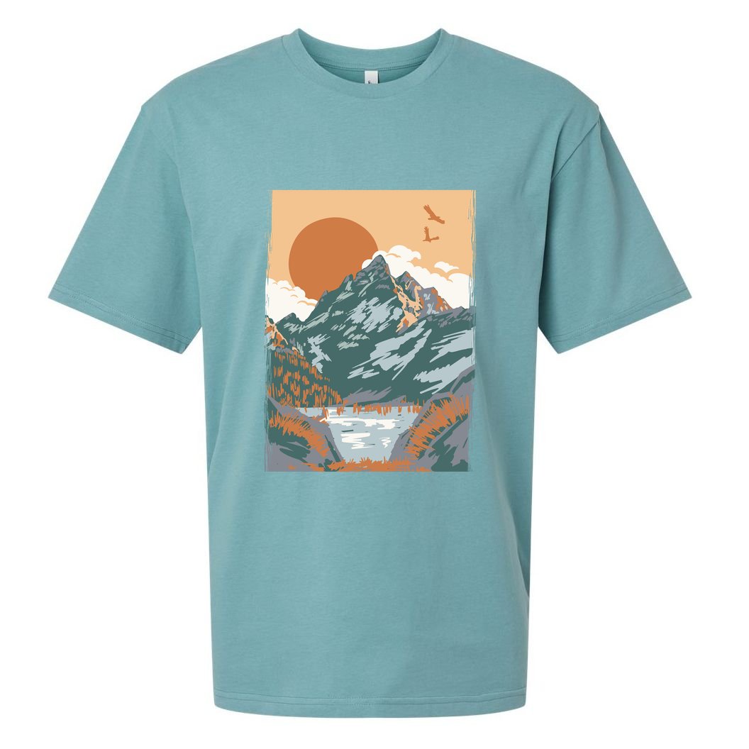 Vintage Landscape Sueded Cloud Jersey T-Shirt