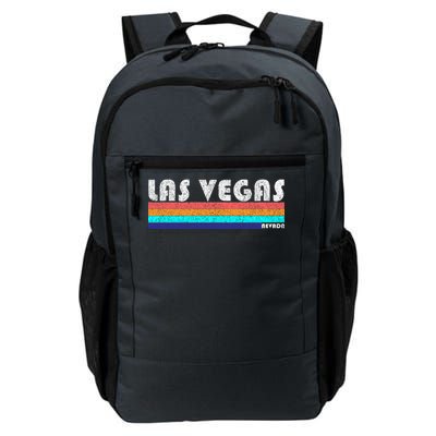 Vintage Las Vegas Nevada Stripe Logo Daily Commute Backpack