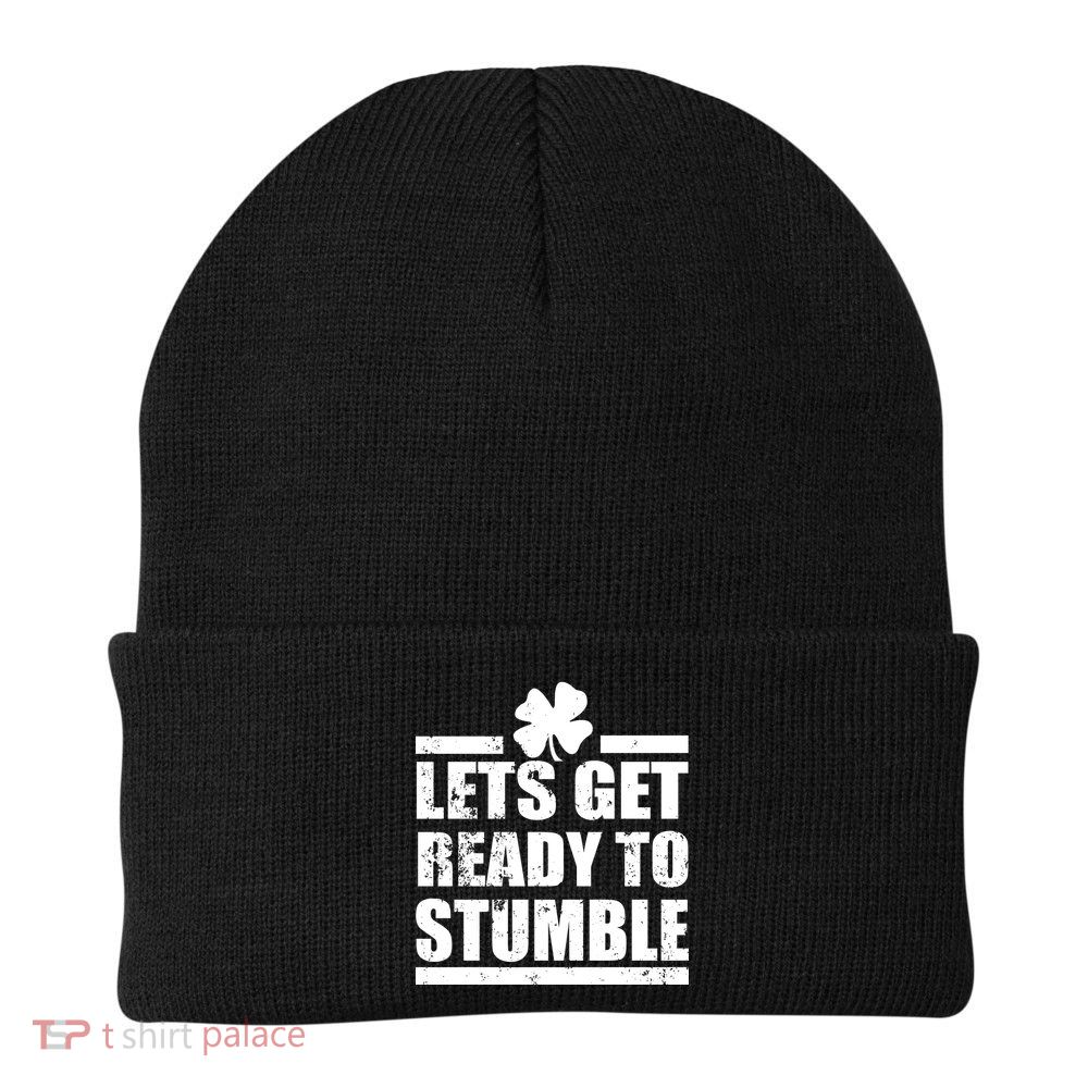 Vintage Let's Get Ready To Stumble Irish Beanie