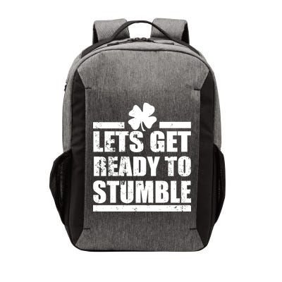 Vintage Let's Get Ready To Stumble Irish Vector Backpack