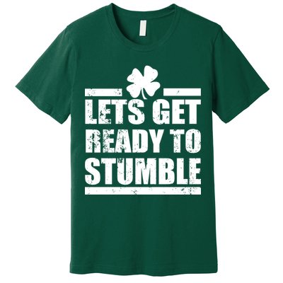 Vintage Let's Get Ready To Stumble Irish Premium T-Shirt