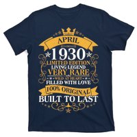 Vintage Limited Edition April 1930 Birthday T-Shirt