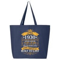 Vintage Limited Edition April 1930 Birthday 25L Jumbo Tote