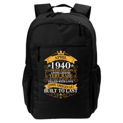 Vintage Limited Edition April 1940 Birthday Backpack